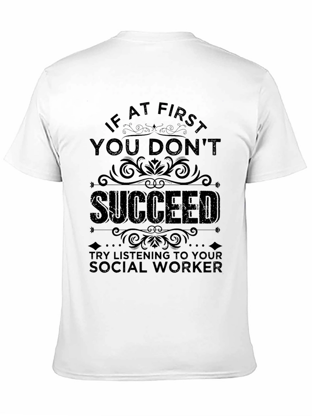 Social Worker Advice Graphic T-Shirt