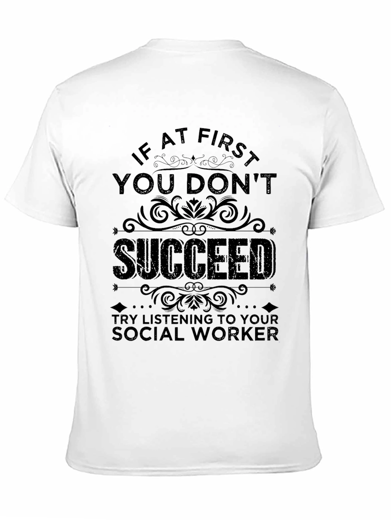 Social Worker Advice Graphic T-Shirt