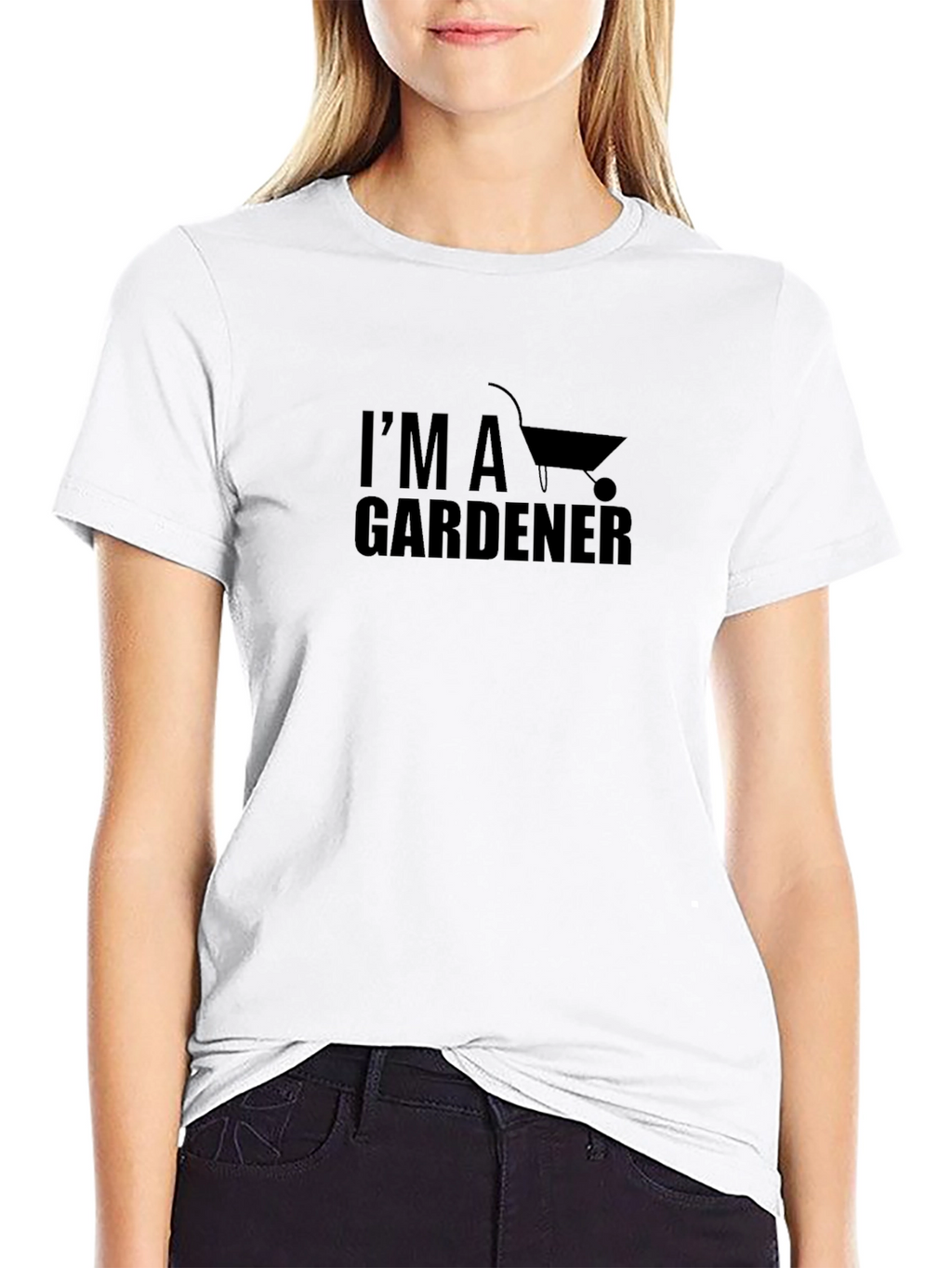 Im A Gardener Graphic Tee - Black Cotton T-Shirt