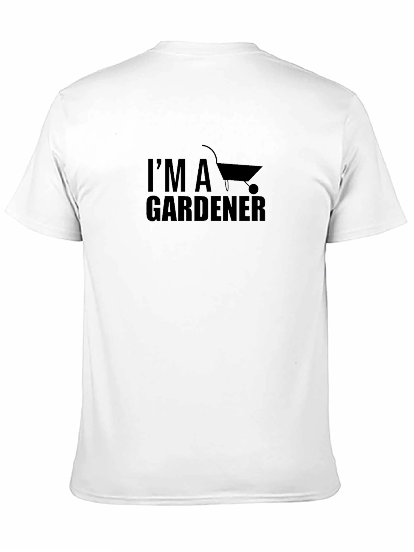Im A Gardener Graphic Tee - Black Cotton T-Shirt