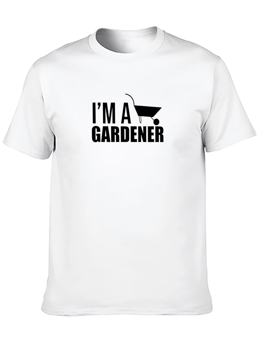 Im A Gardener Graphic Tee - Black Cotton T-Shirt