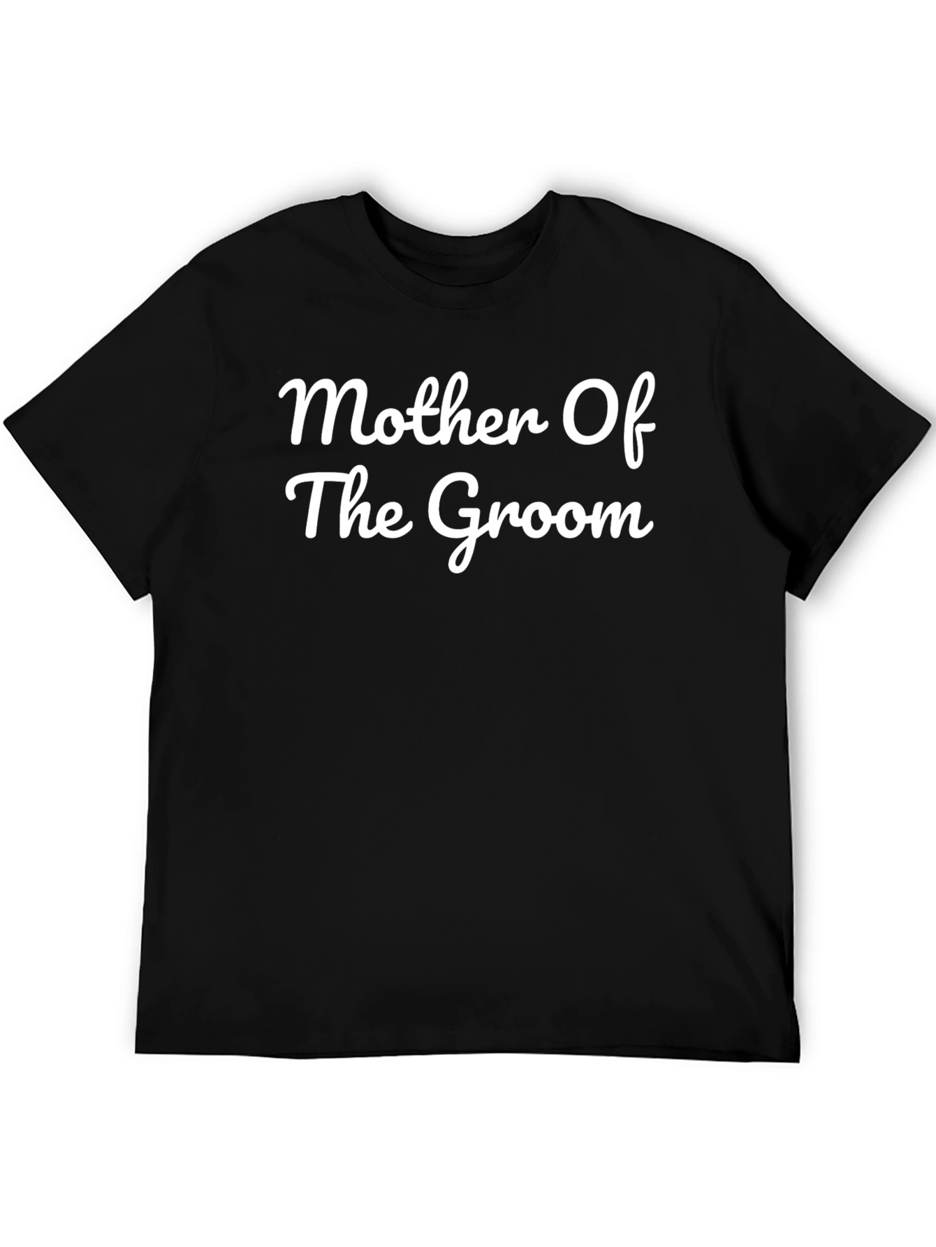 Mother Of The Groom T-Shirt - Black