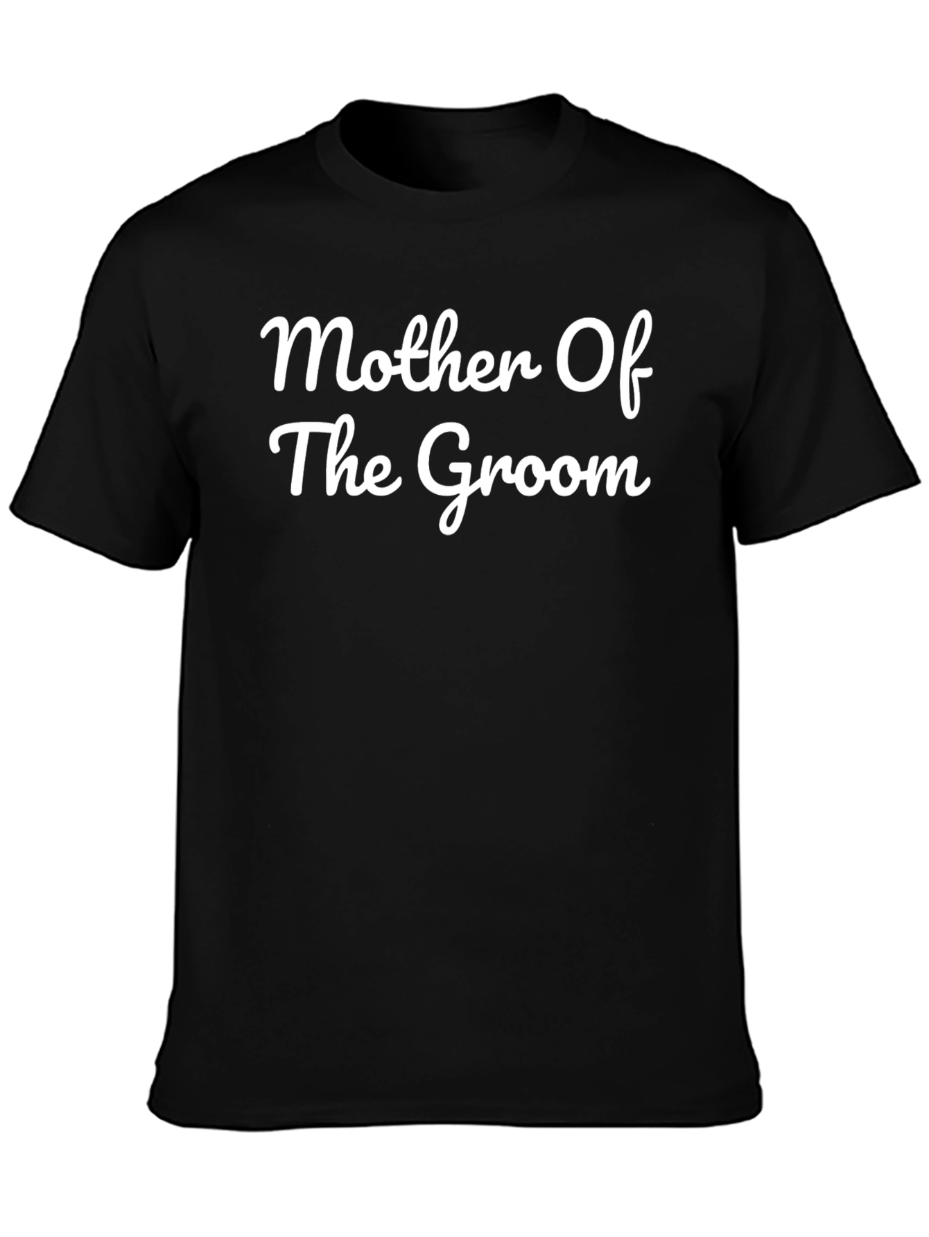 Mother Of The Groom T-Shirt - Black