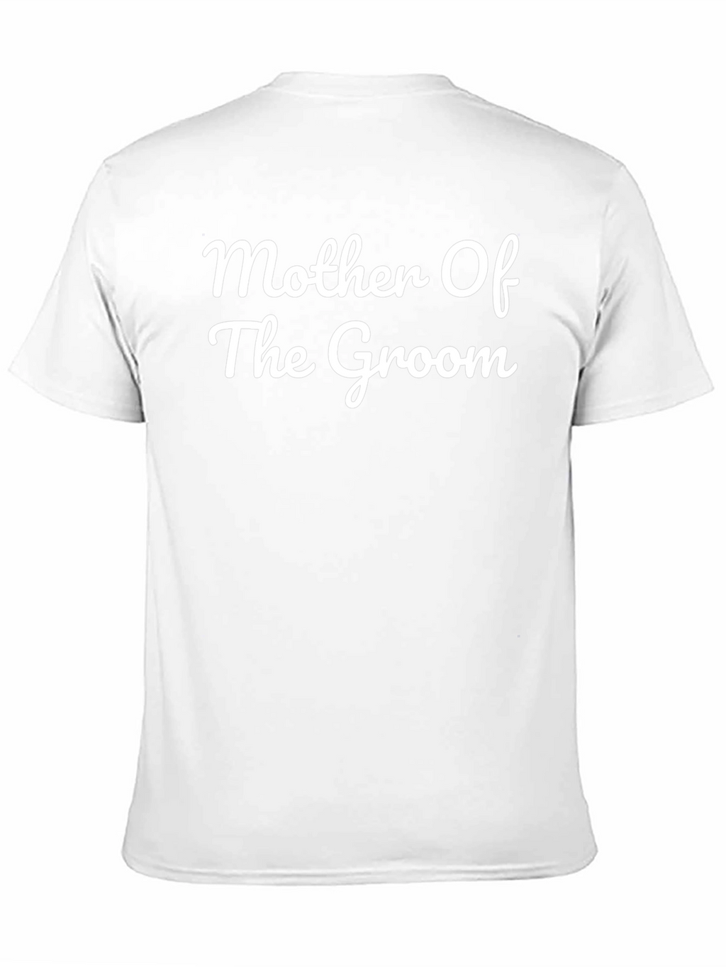 Mother Of The Groom T-Shirt - Black