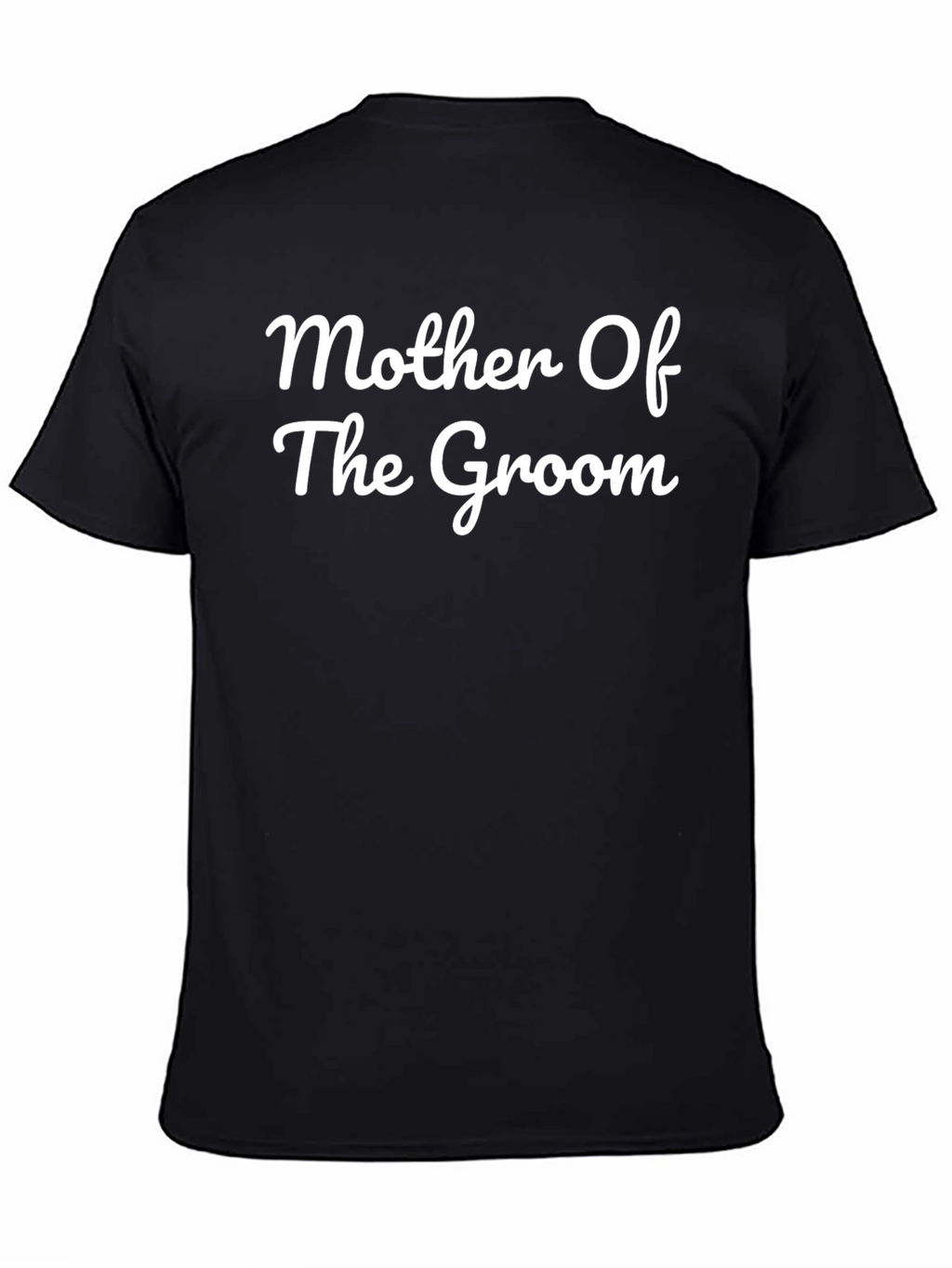 Mother Of The Groom T-Shirt - Black