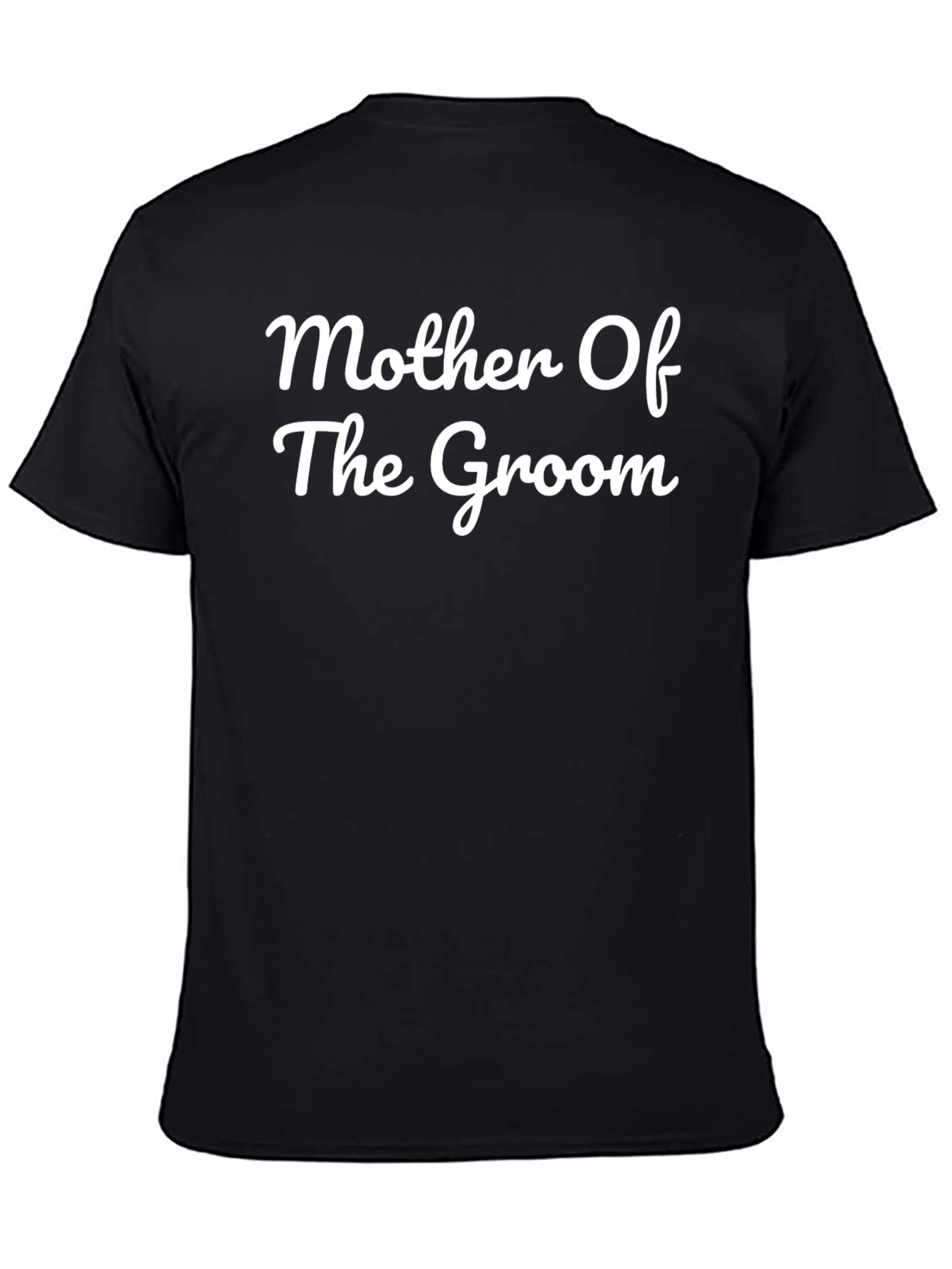 Mother Of The Groom T-Shirt - Black