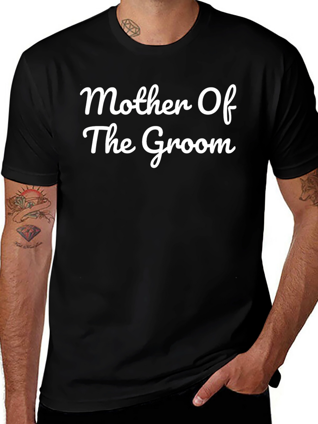 Mother Of The Groom T-Shirt - Black
