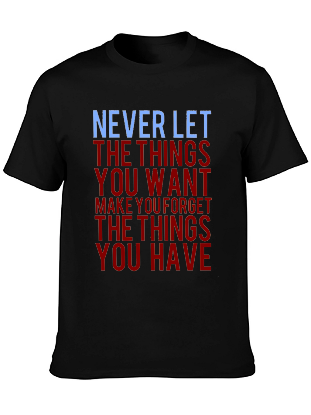 Inspirational Graphic Print Mens T-Shirt