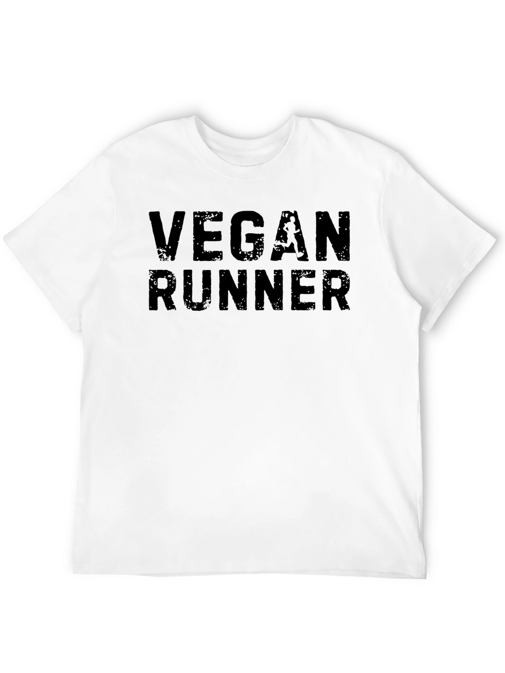 Vegan Runner T-Shirt - Black Athletic Tee