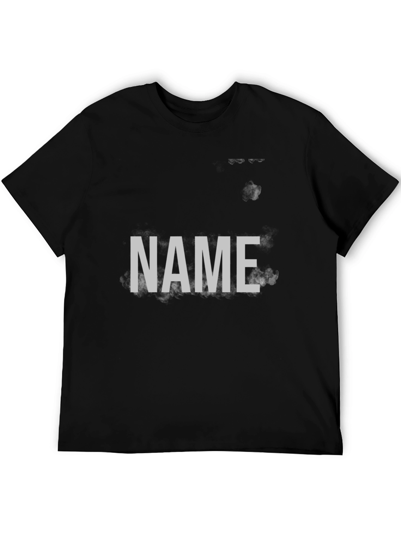 Personalized Name Black T-Shirt