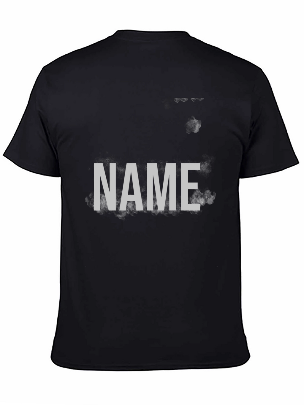 Personalized Name Black T-Shirt
