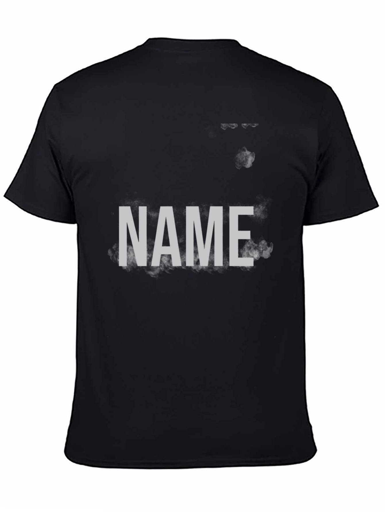 Personalized Name Black T-Shirt