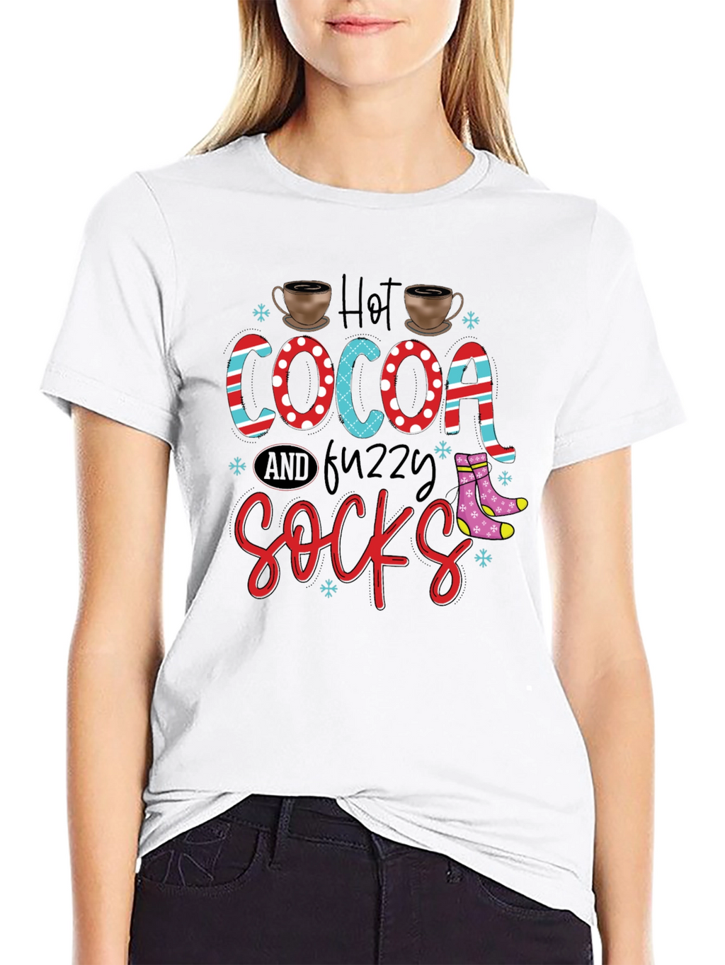 Hot Cocoa and Fuzzy Socks T-Shirt