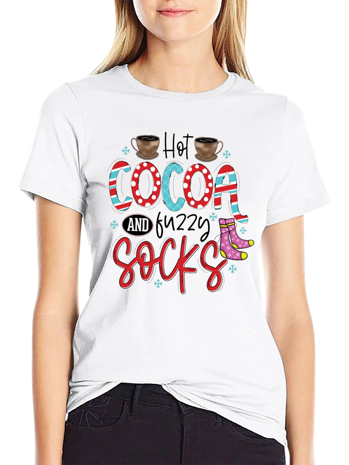 Hot Cocoa and Fuzzy Socks T-Shirt