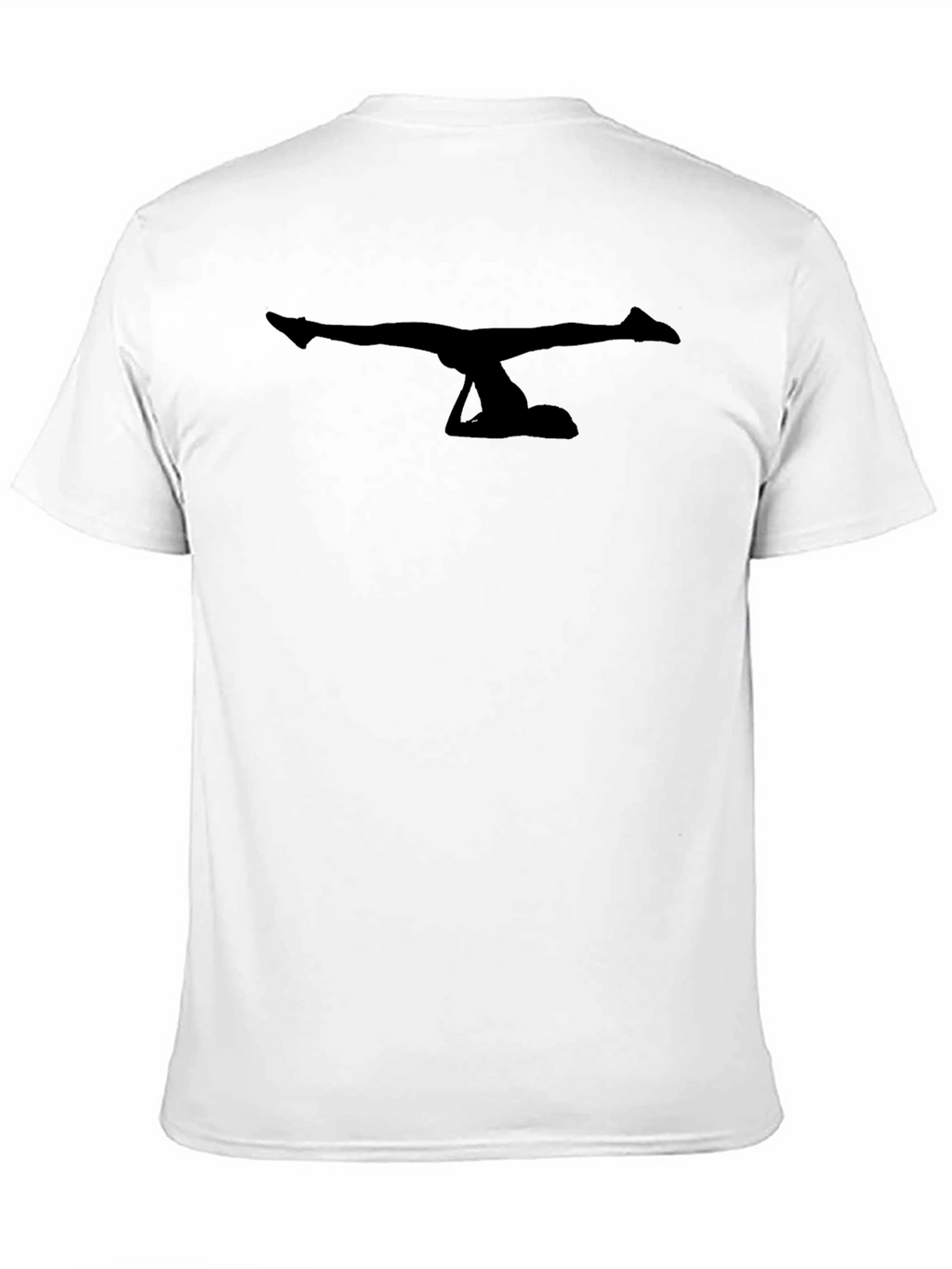 Yoga Pose Graphic T-Shirt - Black