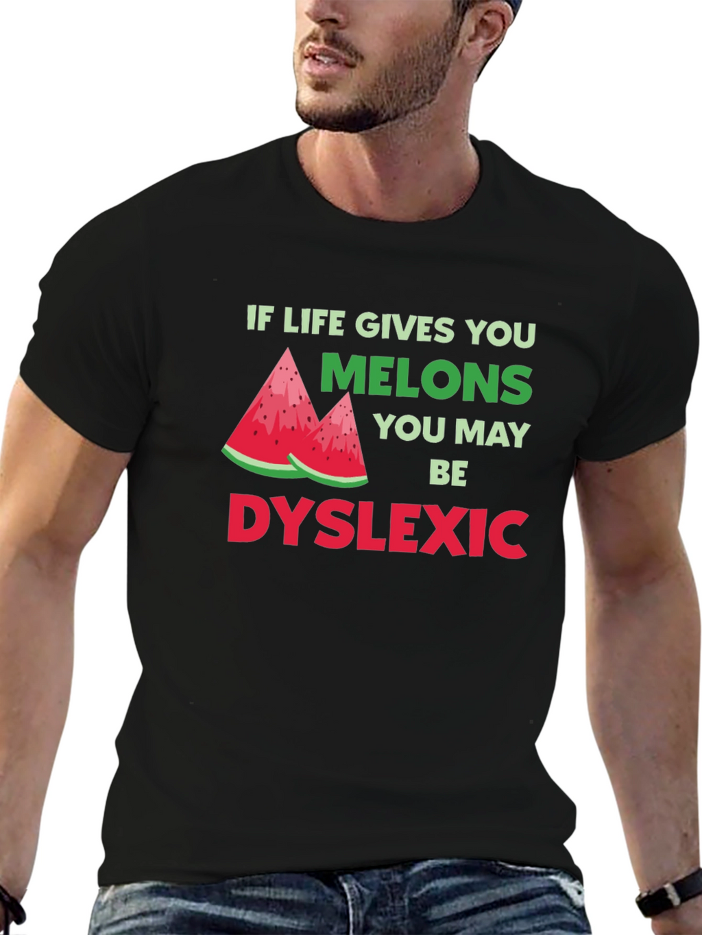 Funny Dyslexia Awareness T-Shirt - Melon Humor
