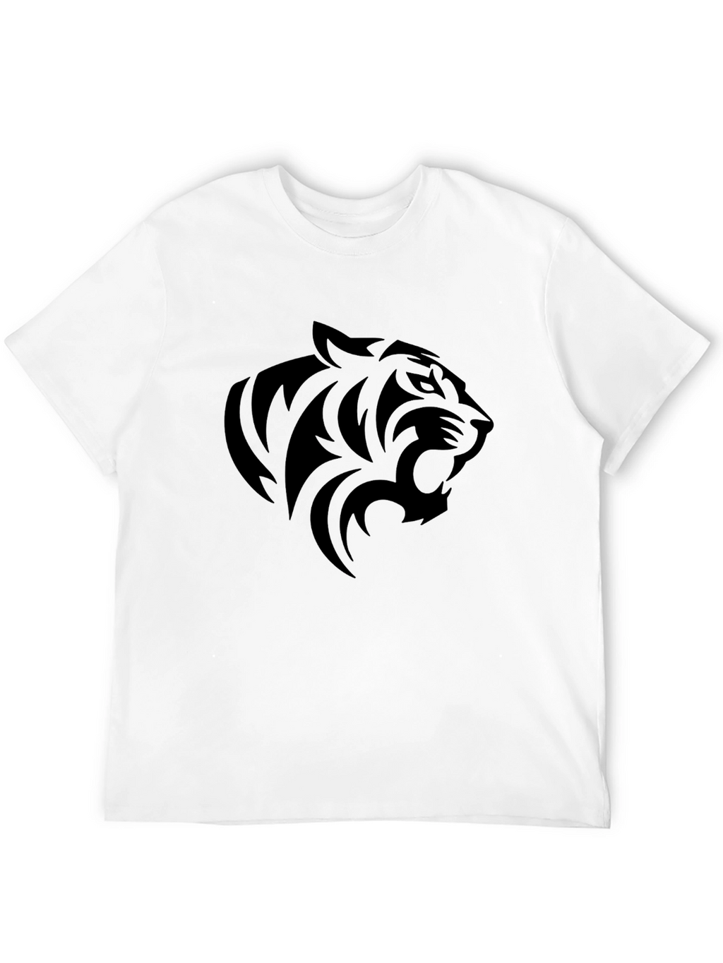 Black Tiger Graphic Tee - Stylish Mens T-Shirt