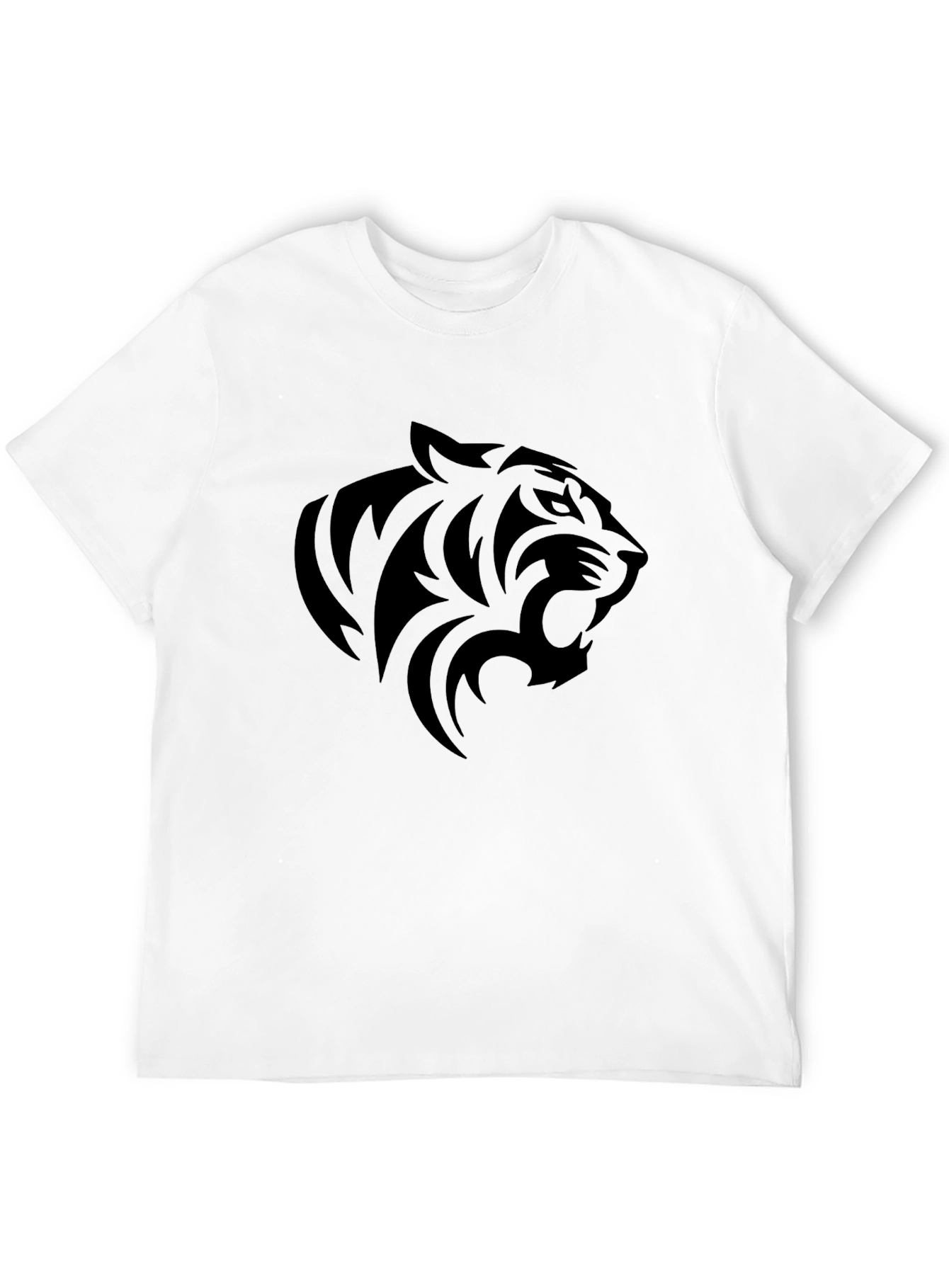 Black Tiger Graphic Tee - Stylish Mens T-Shirt