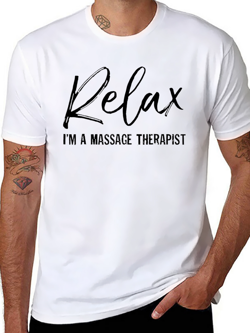 Relax Im a Massage Therapist - T-Shirt