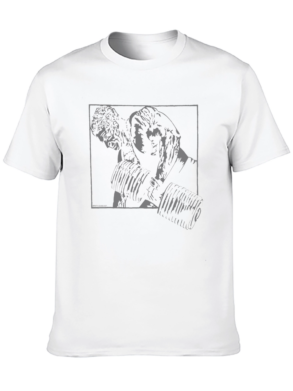 Weightlifting Graphic Tee - Black