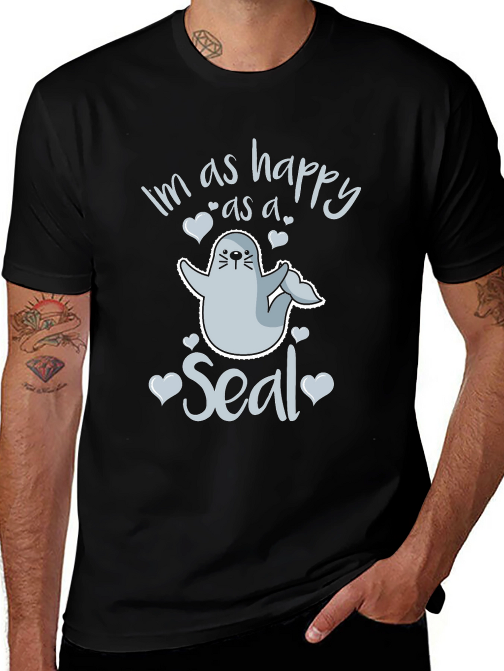 Happy as a Seal Graphic Tee | Unisex