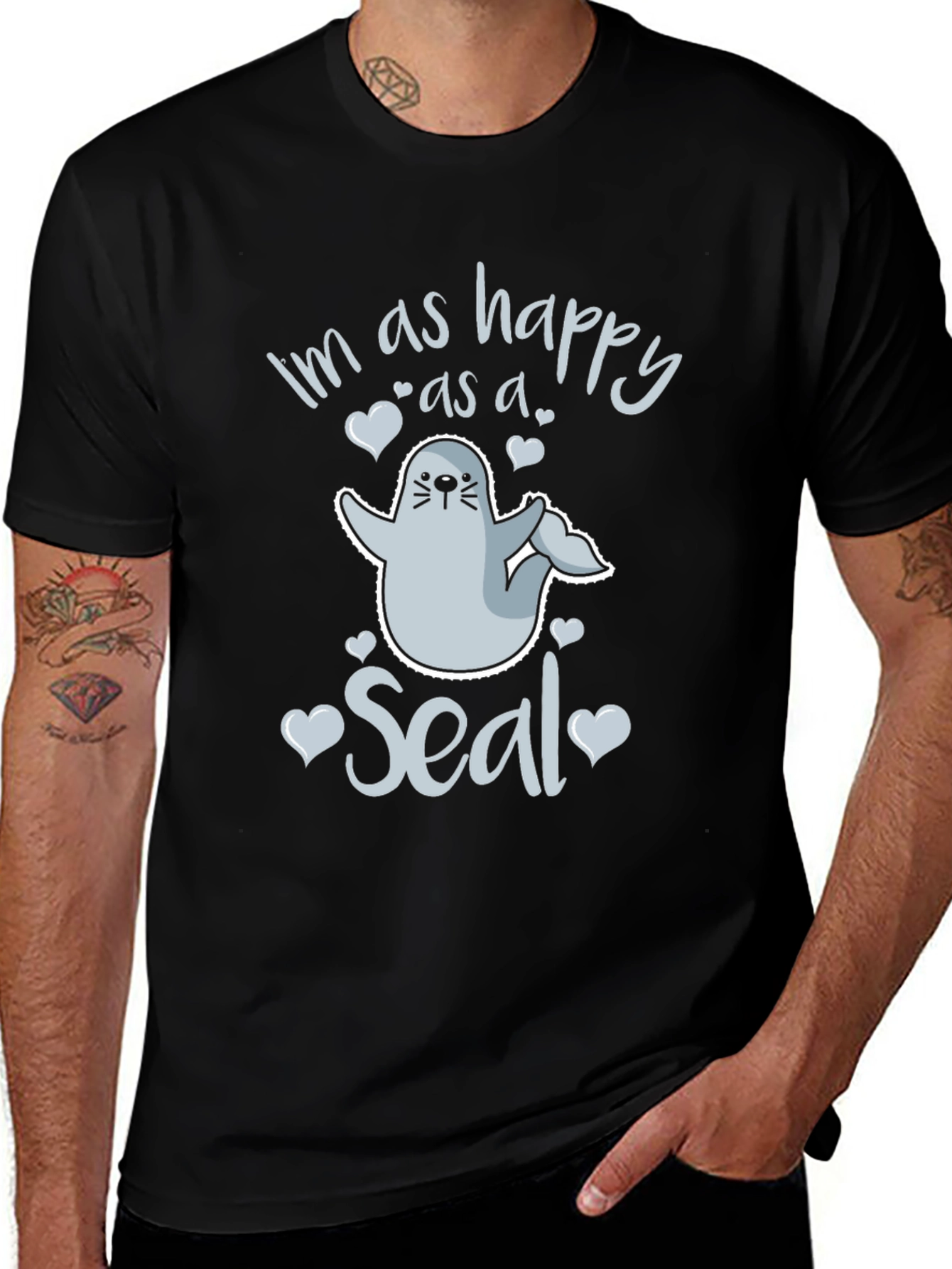 Happy as a Seal Graphic Tee | Unisex