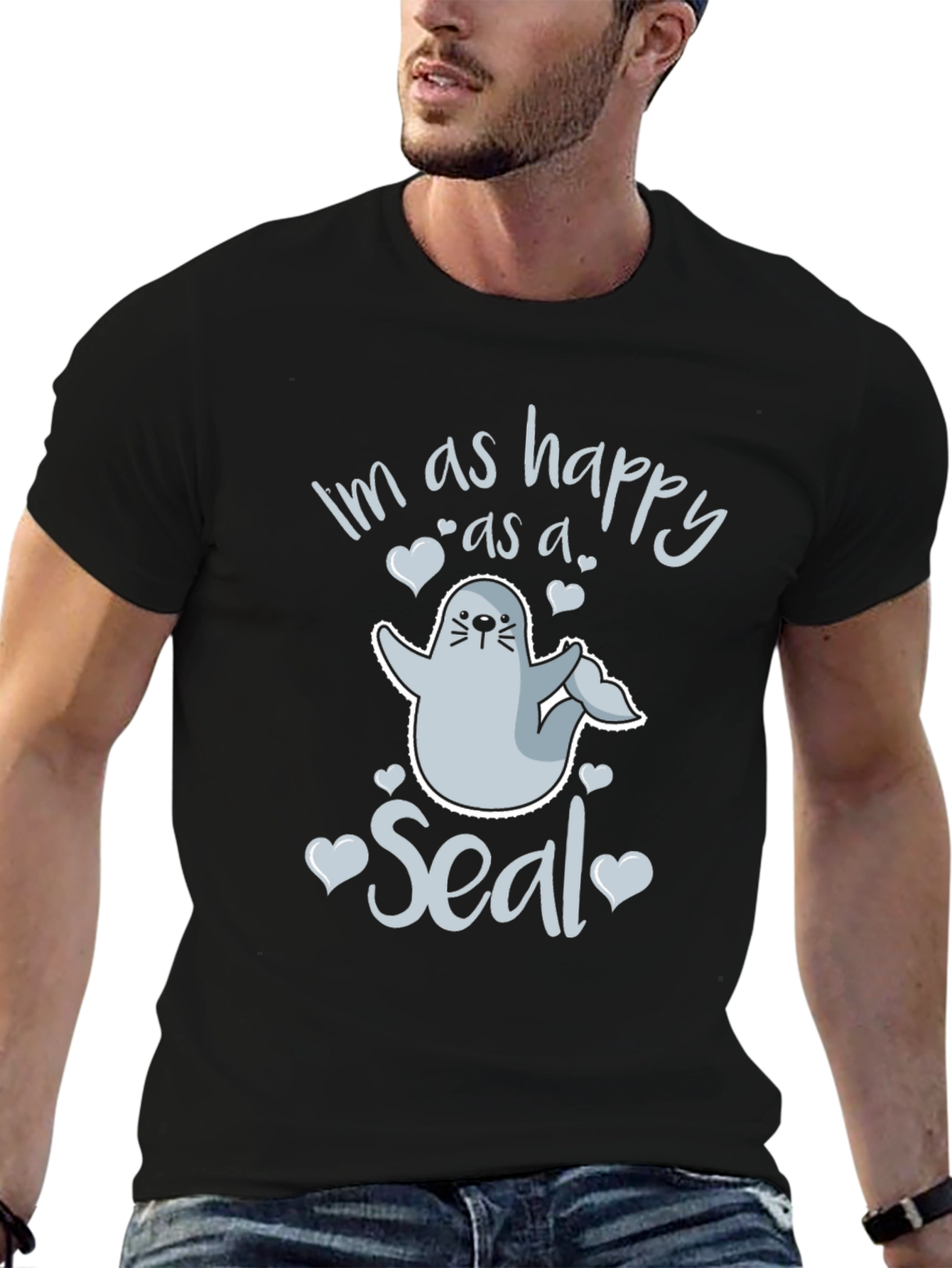Happy as a Seal Graphic Tee | Unisex
