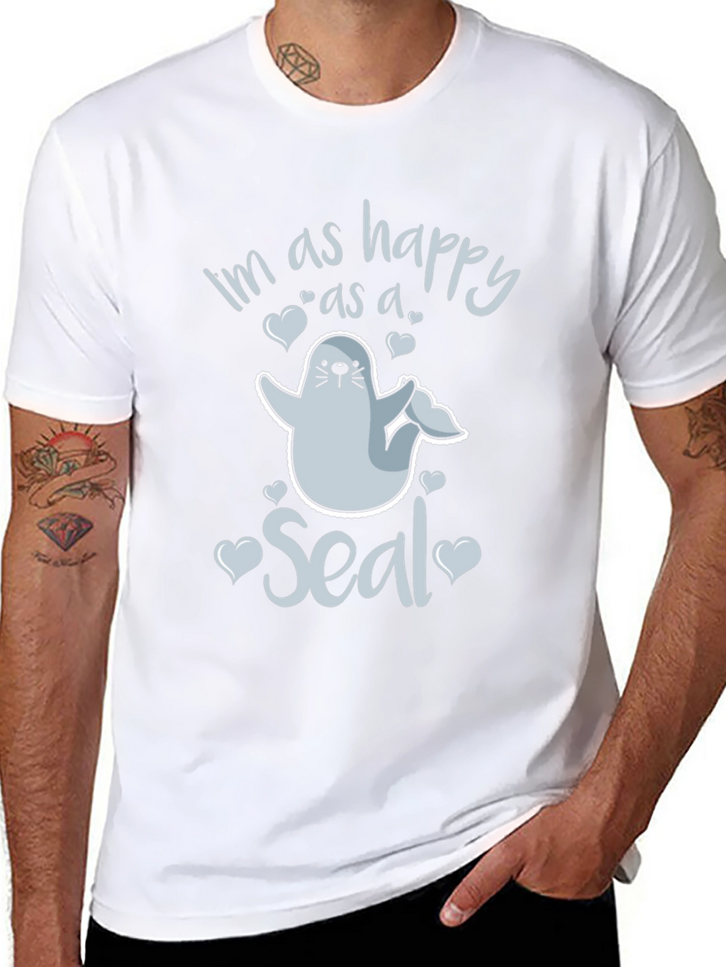 Happy as a Seal Graphic Tee | Unisex