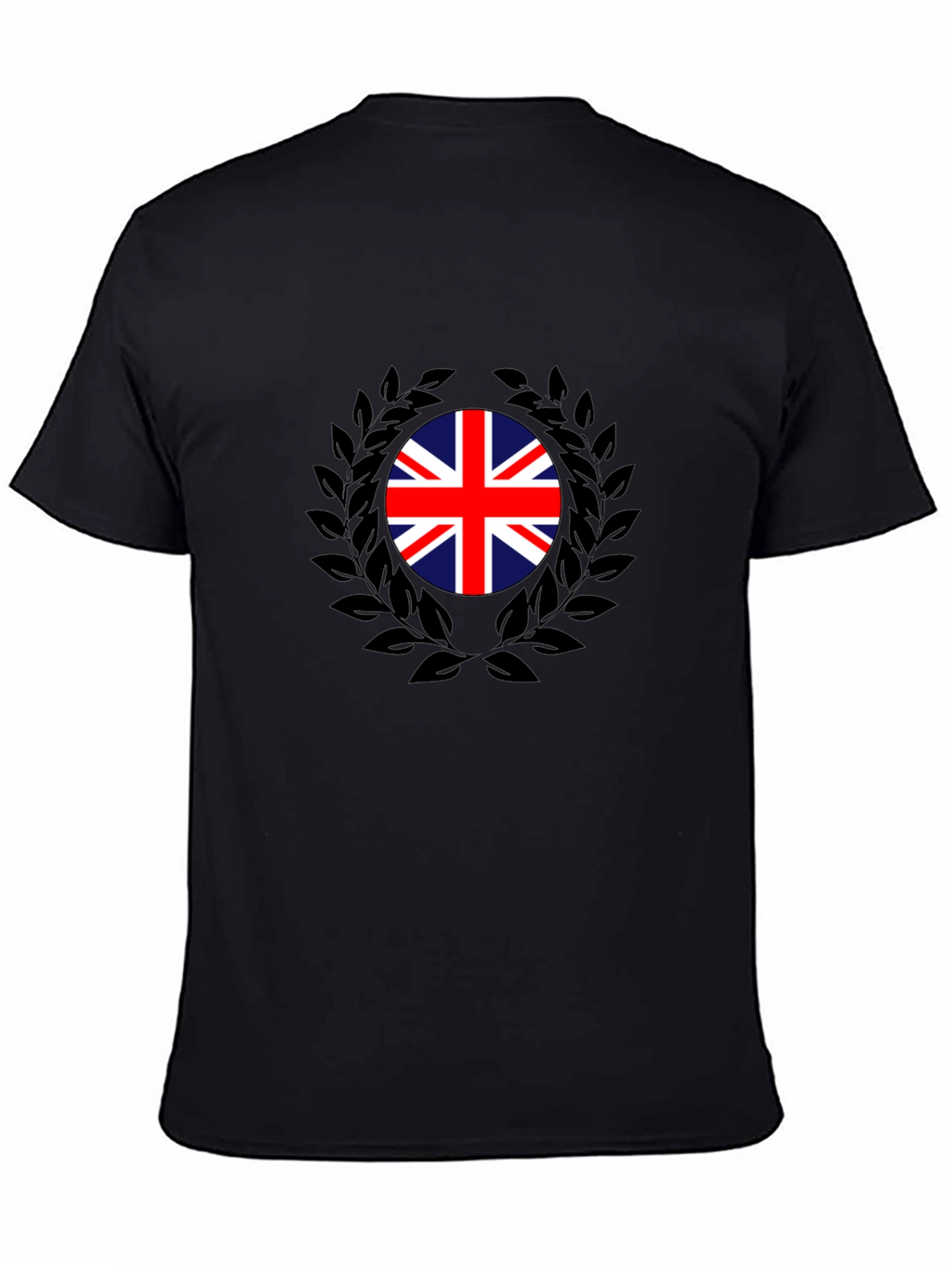 Union Jack Laurel Wreath Graphic Tee