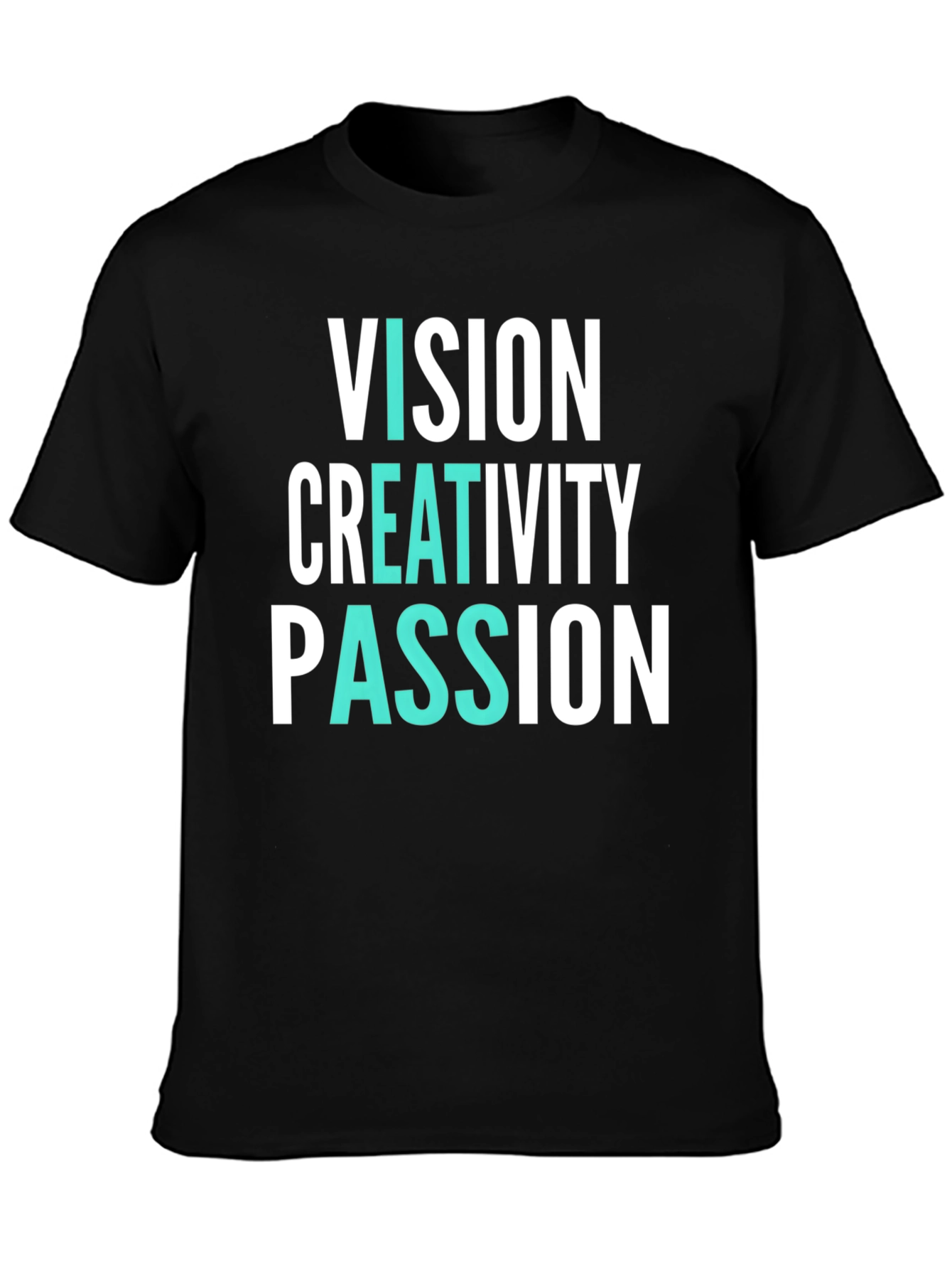 Vision Creativity Passion Graphic Tee