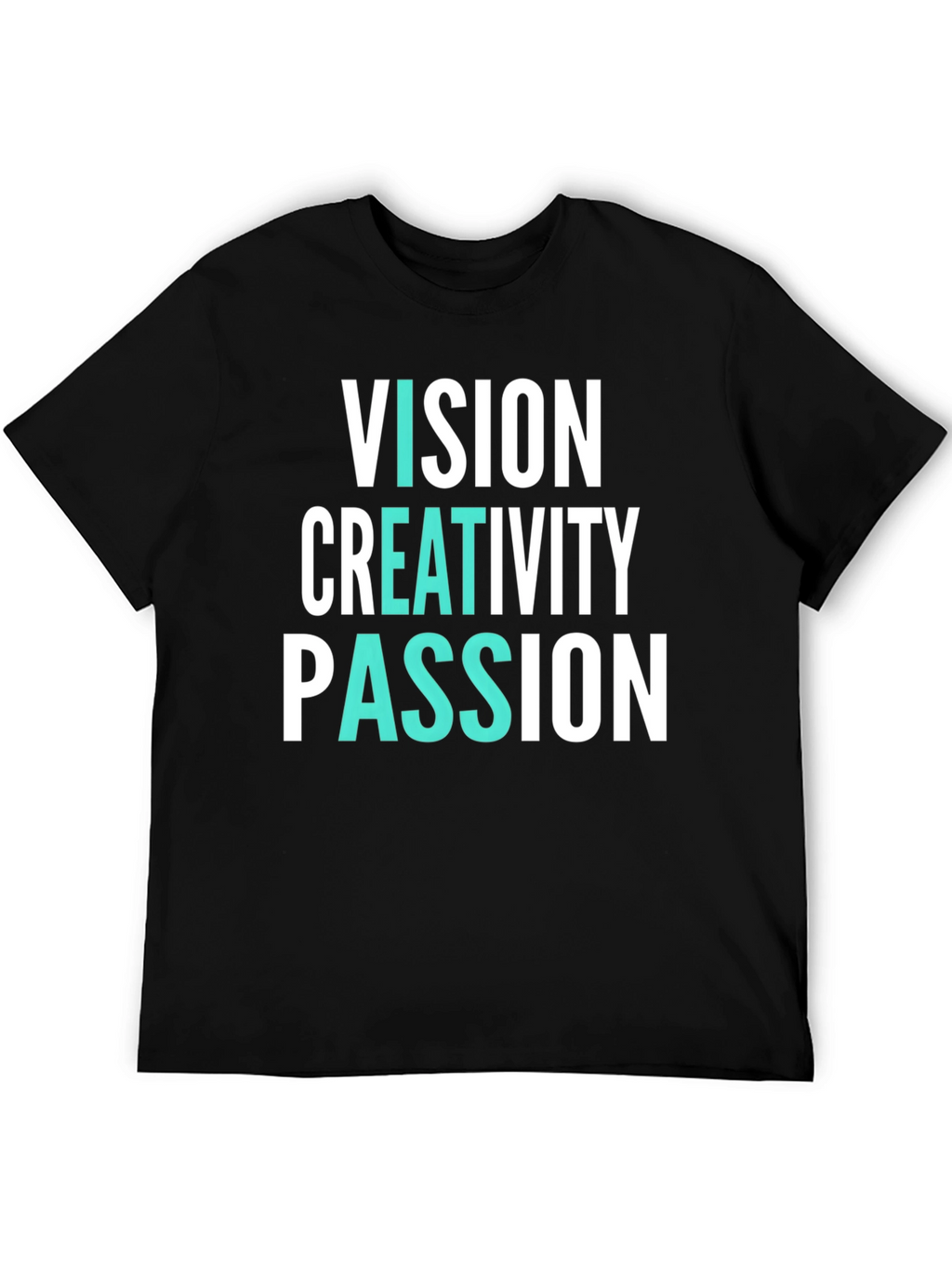 Vision Creativity Passion Graphic Tee