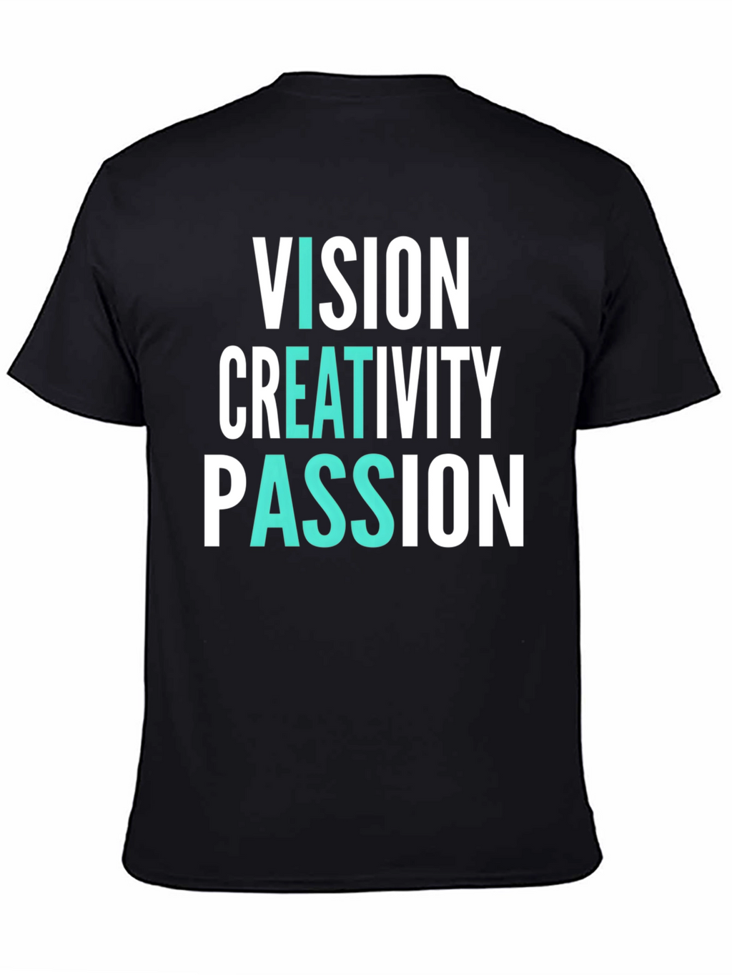 Vision Creativity Passion Graphic Tee