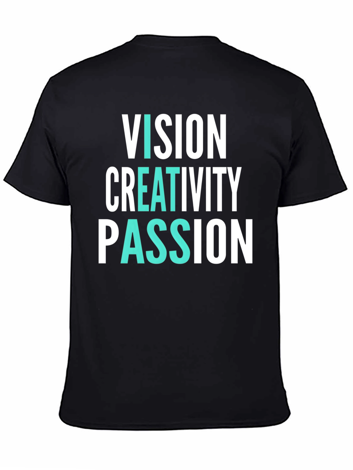 Vision Creativity Passion Graphic Tee