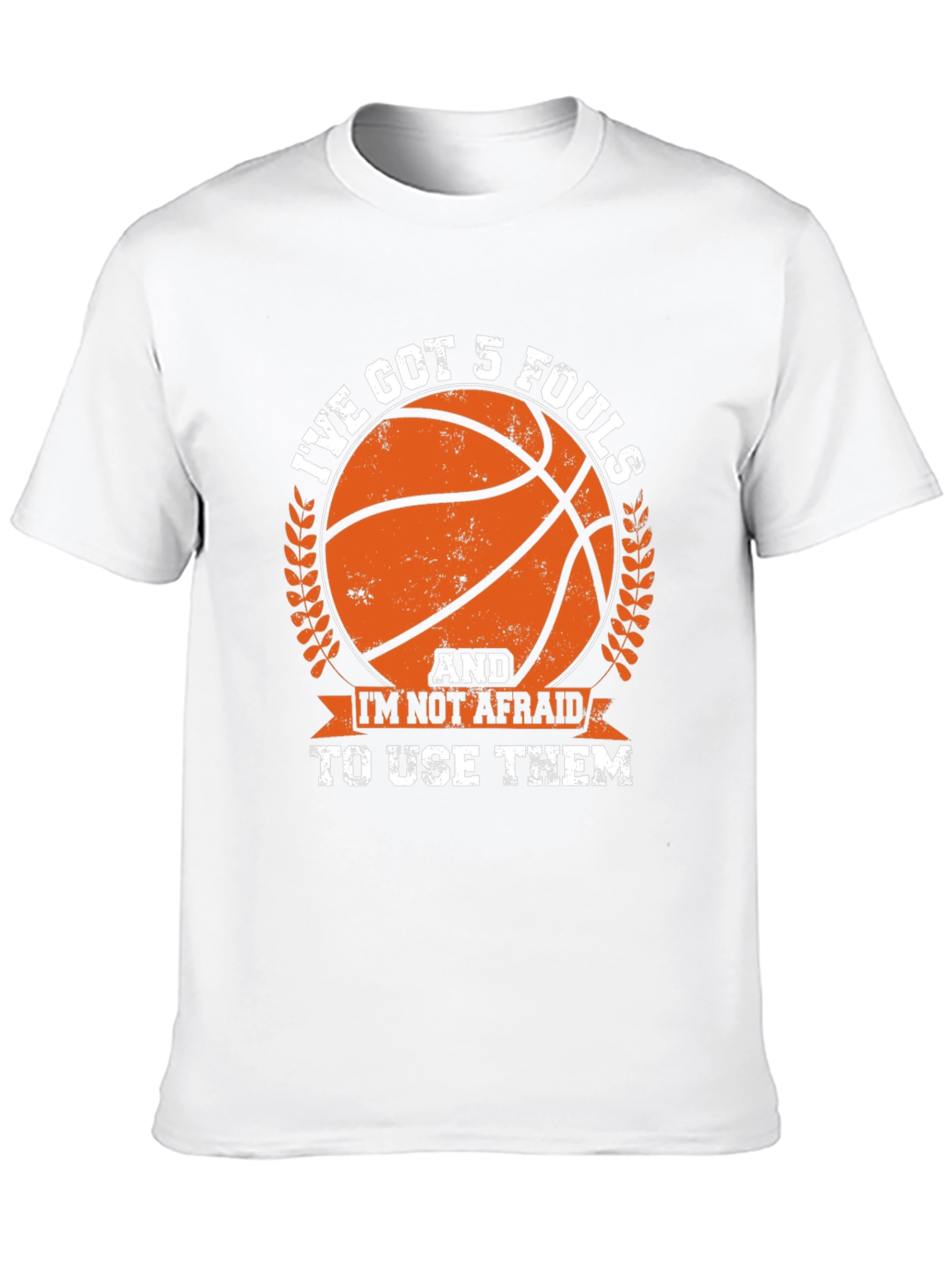 Basketball 5 Fouls Graphic Tee