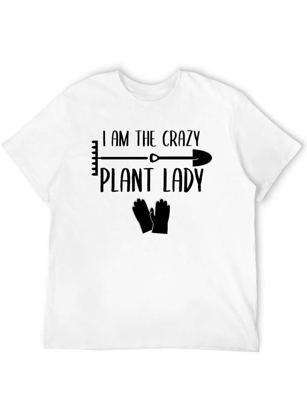 Crazy Plant Lady Graphic Tee - Gardening Enthusiast T-Shirt