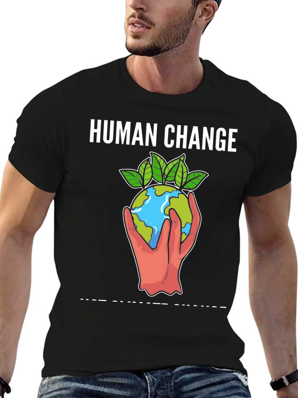 Human Change T-Shirt - Eco-Friendly Design