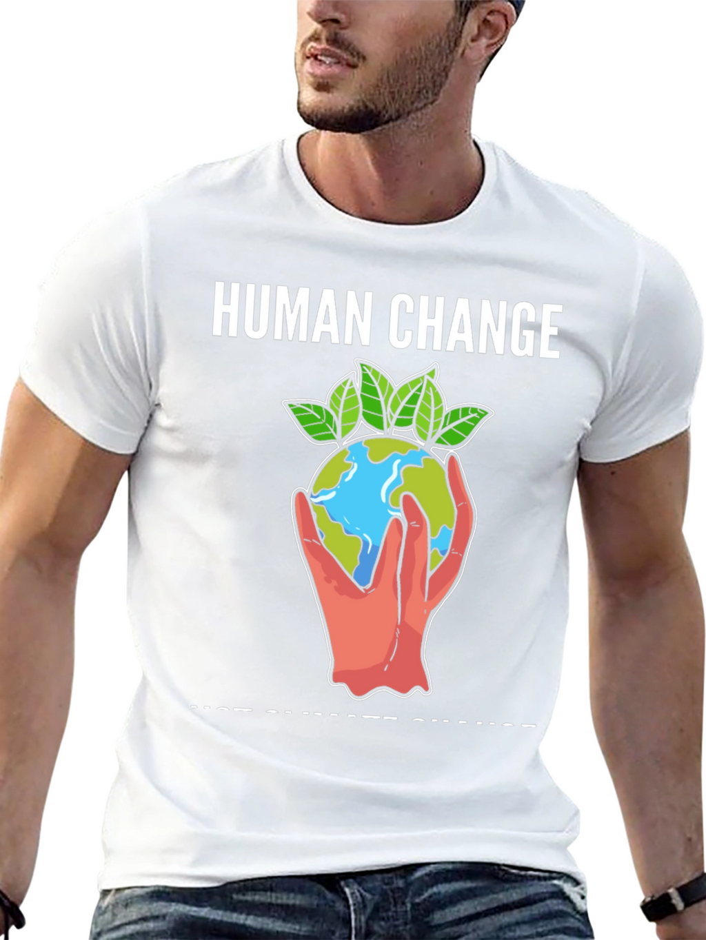 Human Change T-Shirt - Eco-Friendly Design