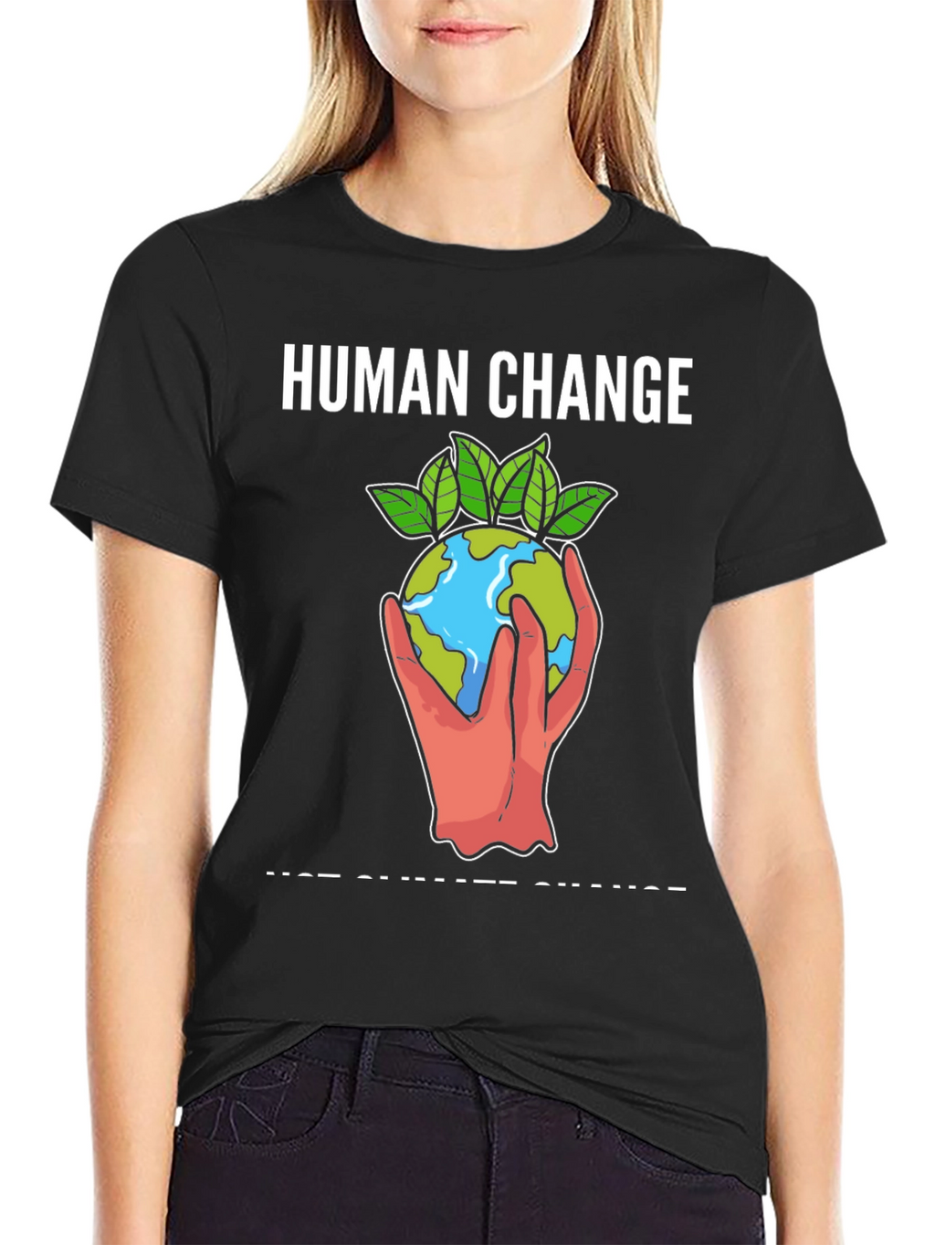 Human Change T-Shirt - Eco-Friendly Design