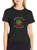 Change Your Heart Graphic Tee - Black Casual T-Shirt