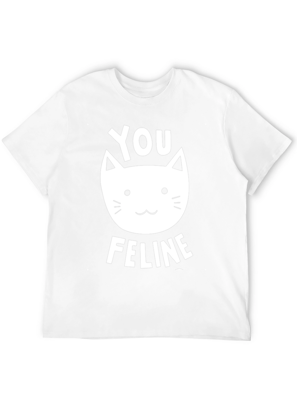 You Feline T-Shirt - Black Graphic Tee