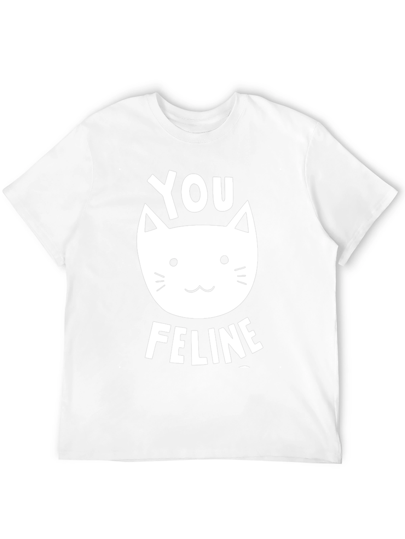 You Feline T-Shirt - Black Graphic Tee