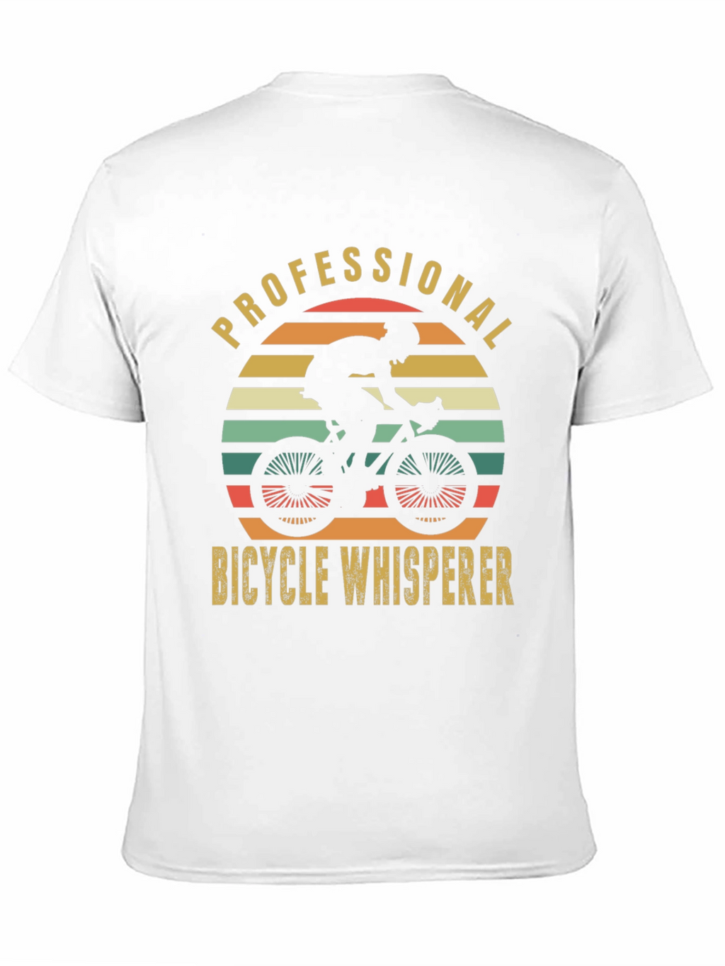 Professional Bicycle Whisperer Graphic T-Shirt