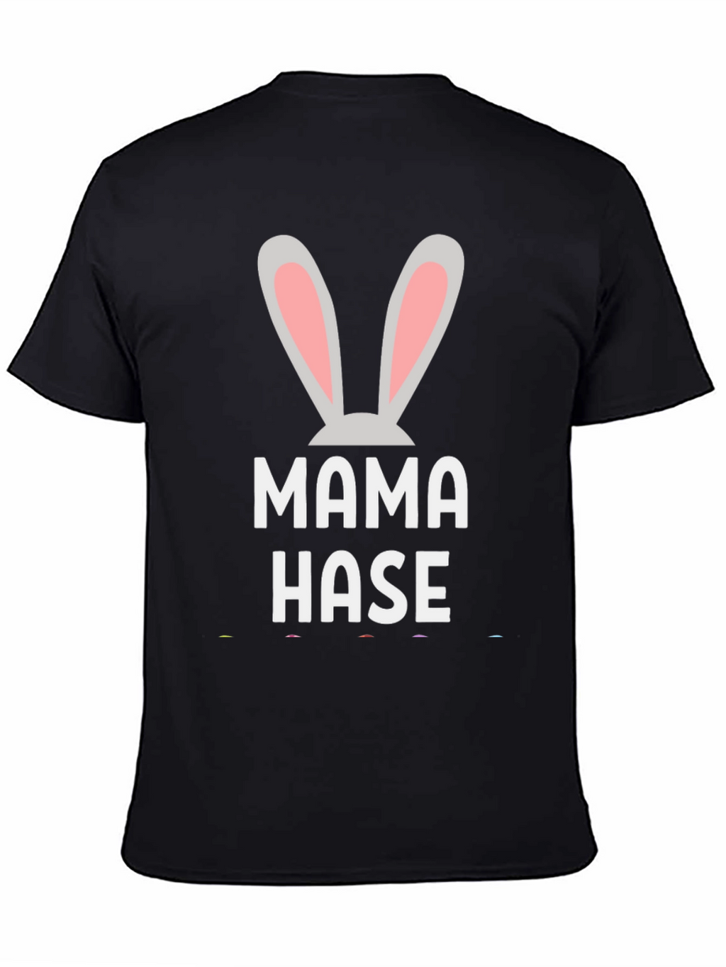 Mama Hase Easter Bunny T-Shirt - Black