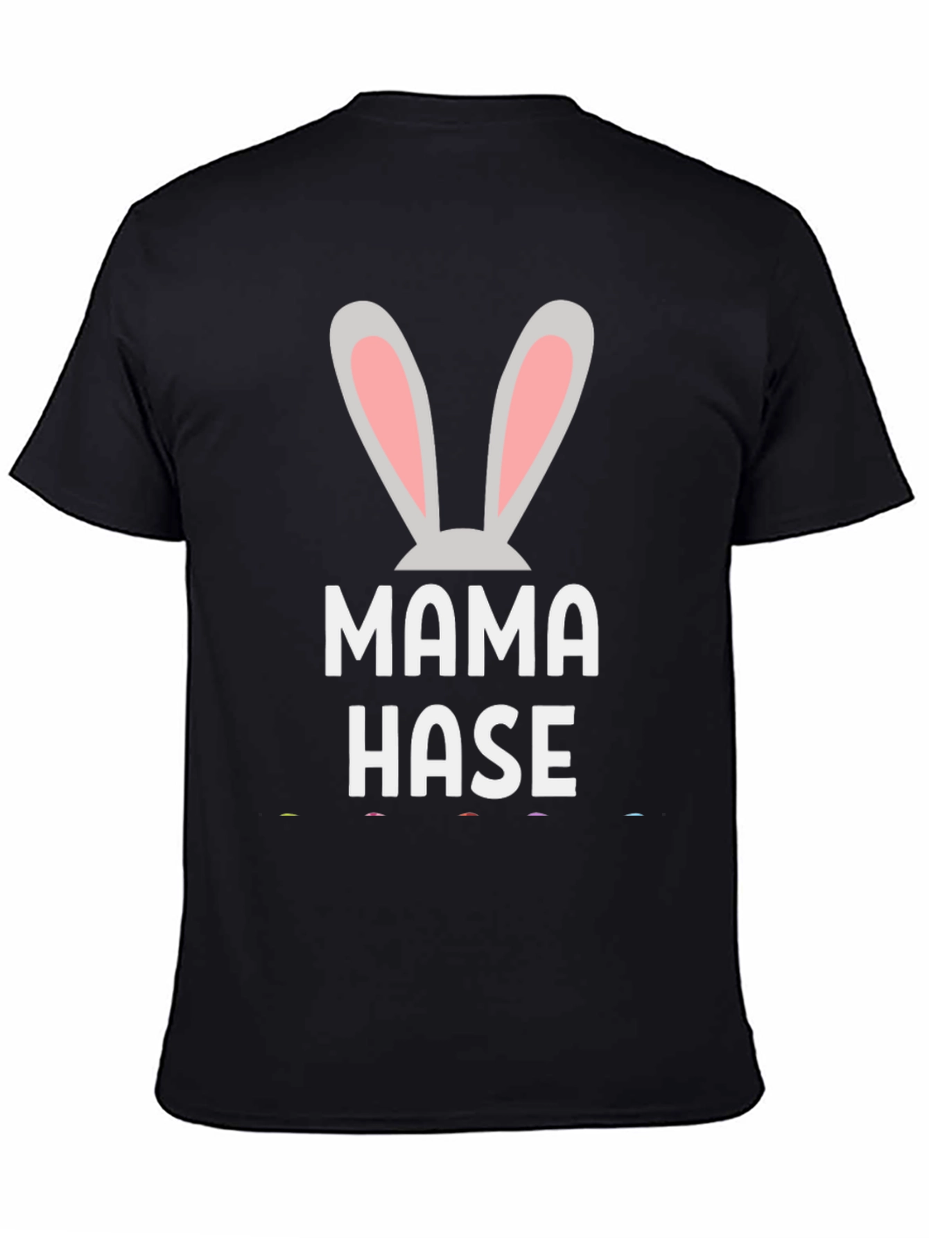 Mama Hase Easter Bunny T-Shirt - Black