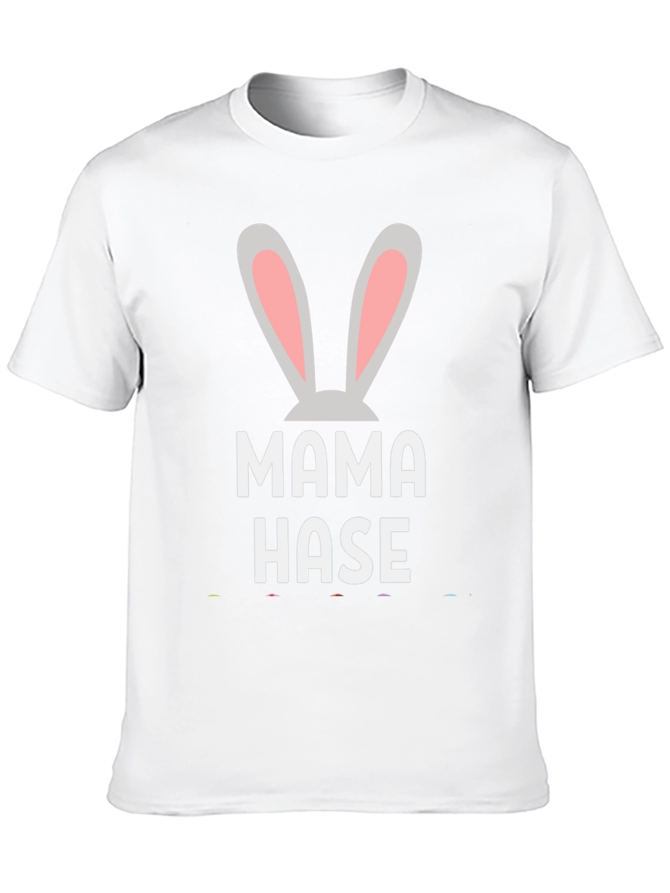 Mama Hase Easter Bunny T-Shirt - Black