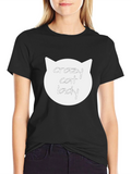 Crazy Cat Lady T-Shirt - Black