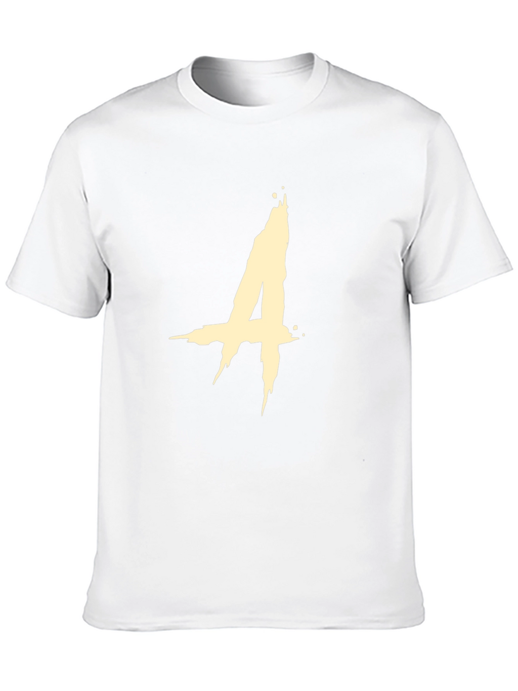 Abstract A Graphic Black T-Shirt