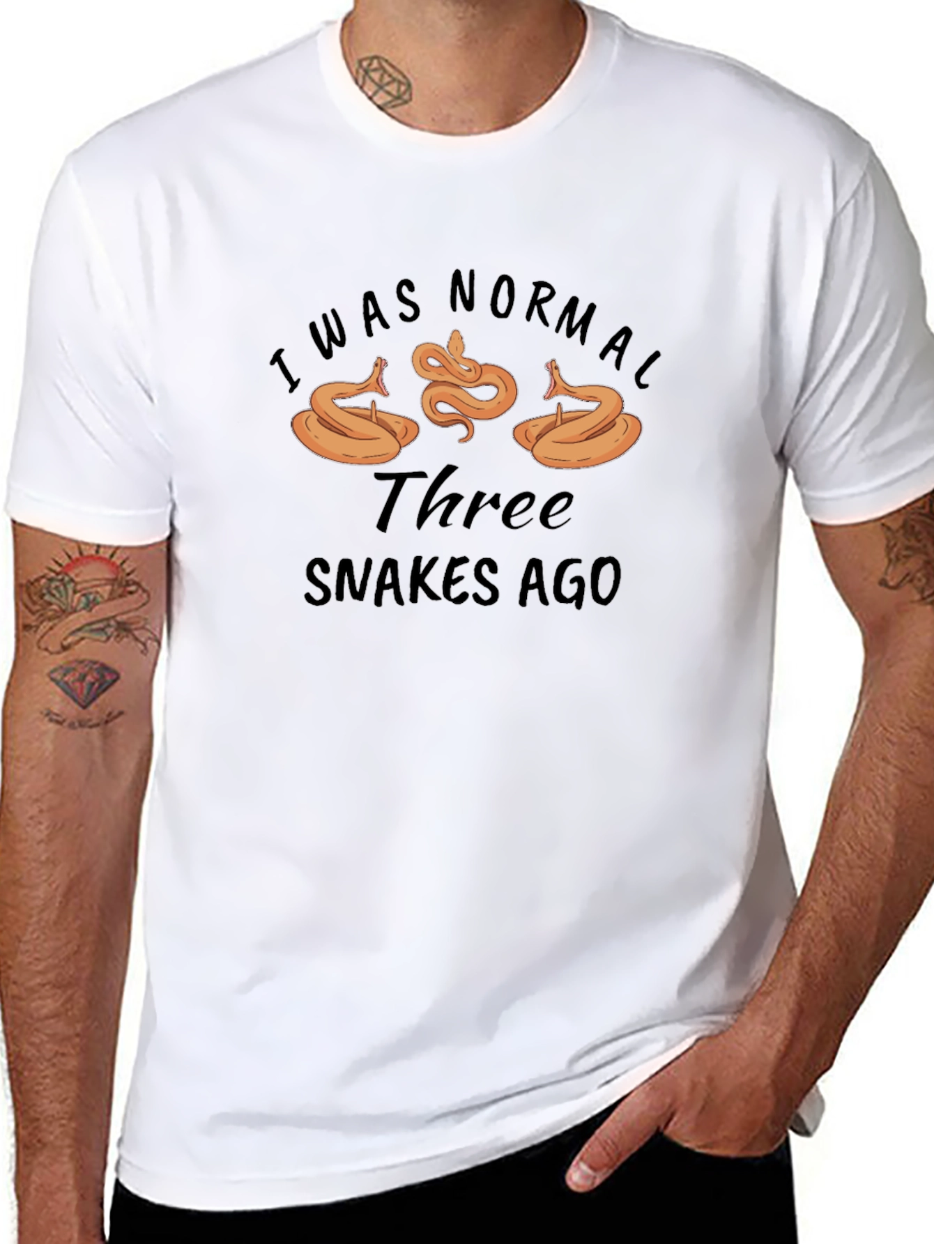 Three Snakes Ago Graphic Tee