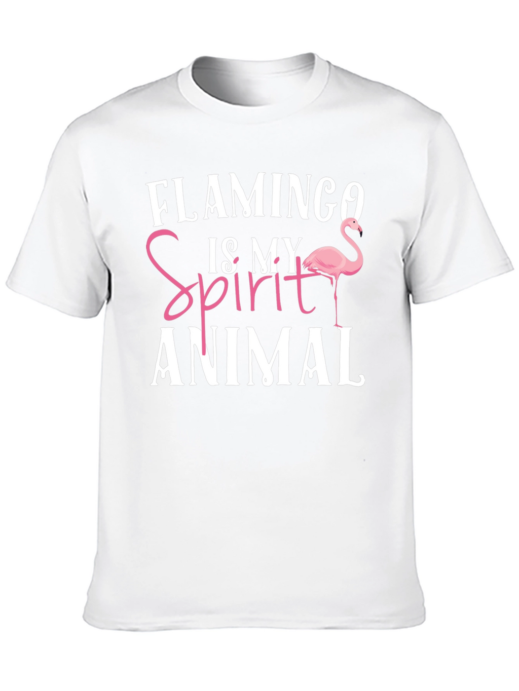 Flamingo Spirit Animal Graphic Tee