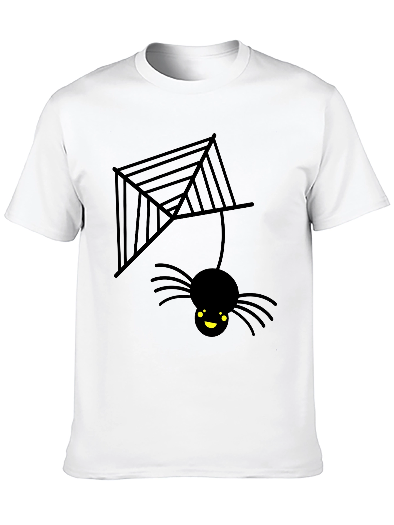 Cute Halloween Spider Web T-Shirt